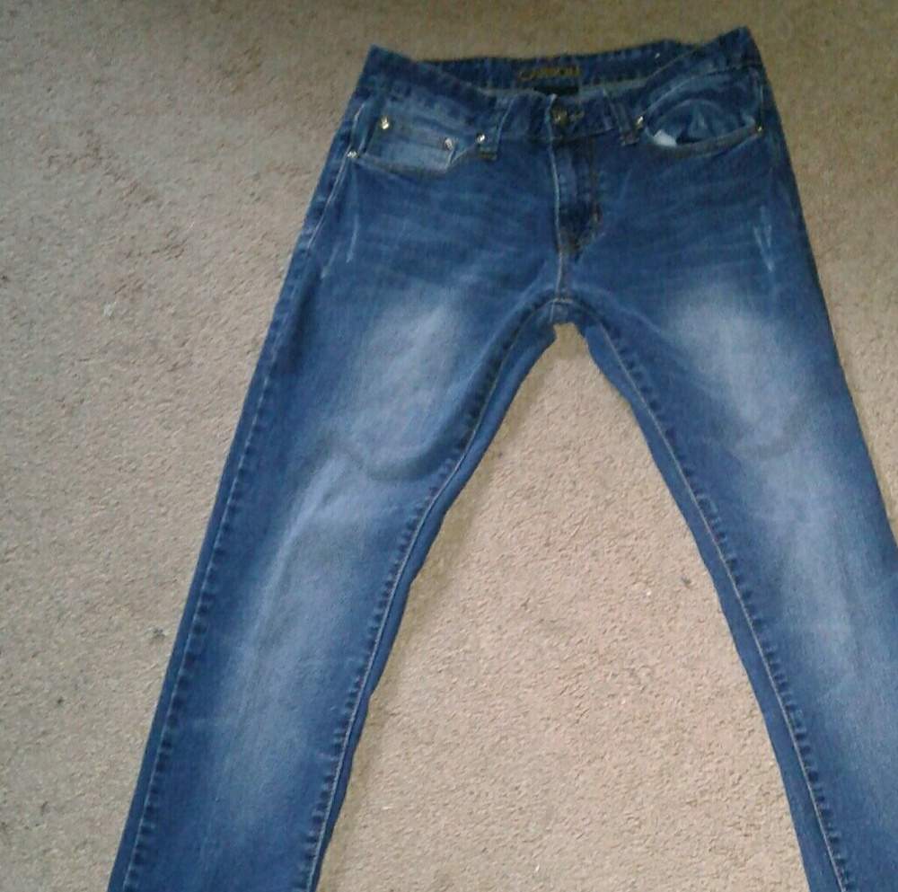 Carbon Skinny Jeans